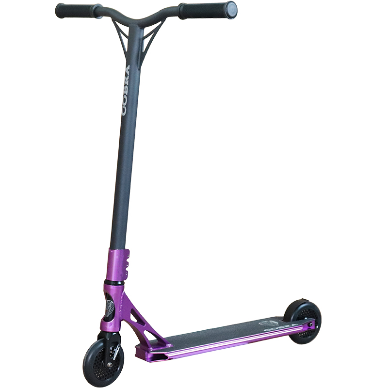 120mm stunt scooter (anodized purple)