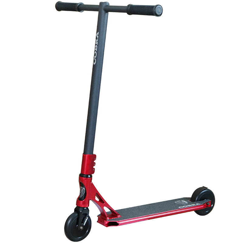 120mm stunt scooter (anodized red)